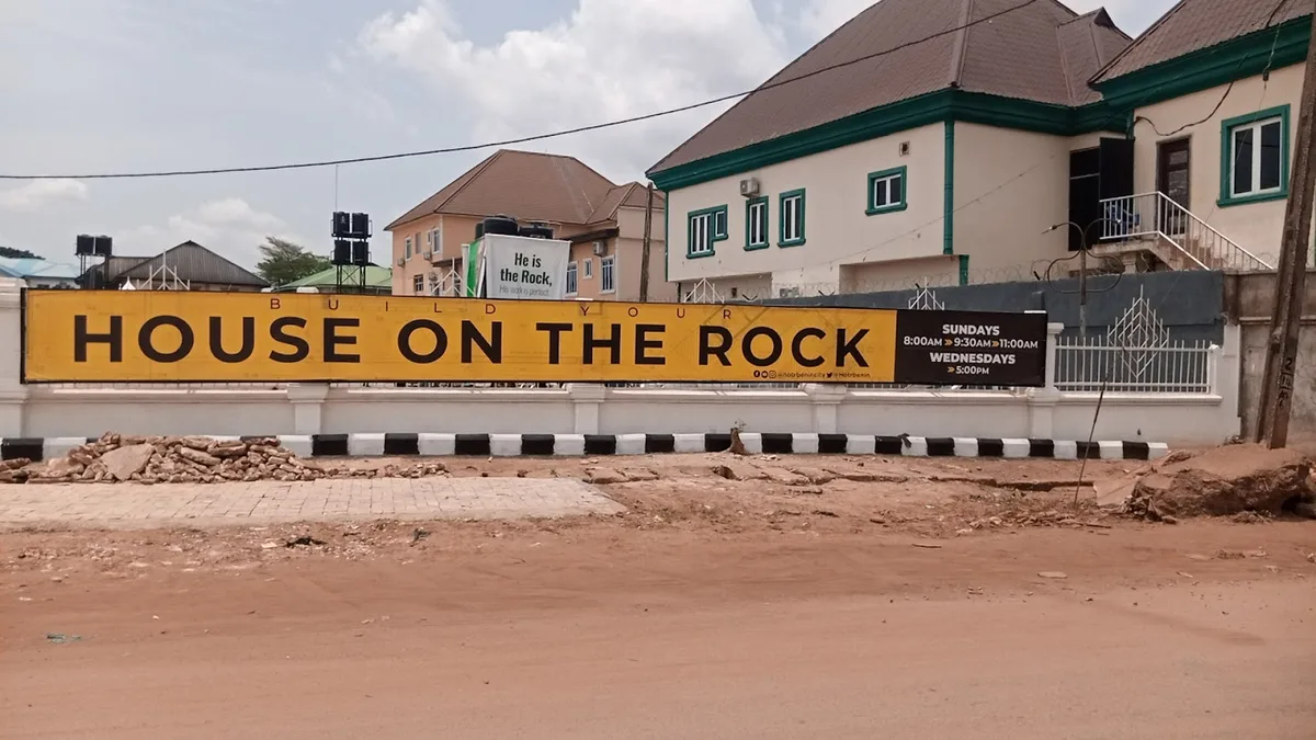 House On The Rock, Benin City. — photo