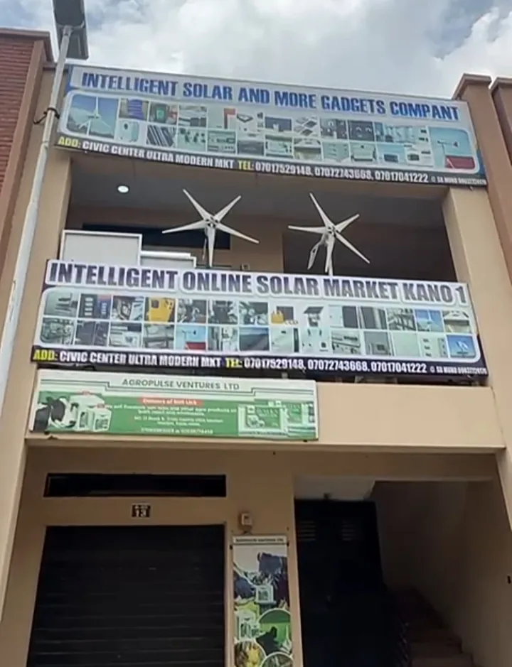 INTLLIGENT OLINE SOLAR MARKET KANO 1 — photo