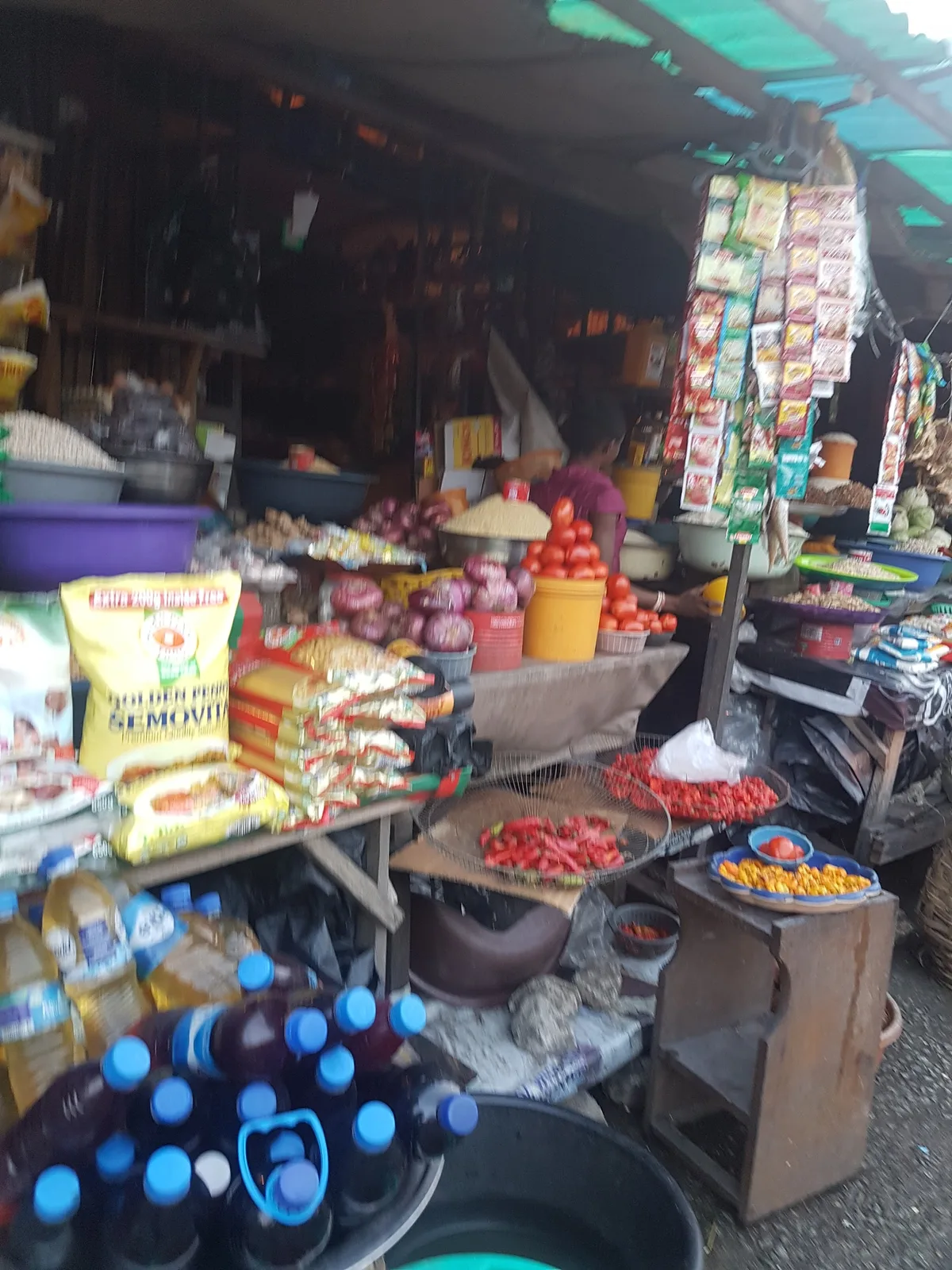 Port harcourt Mile 4 Market — photo
