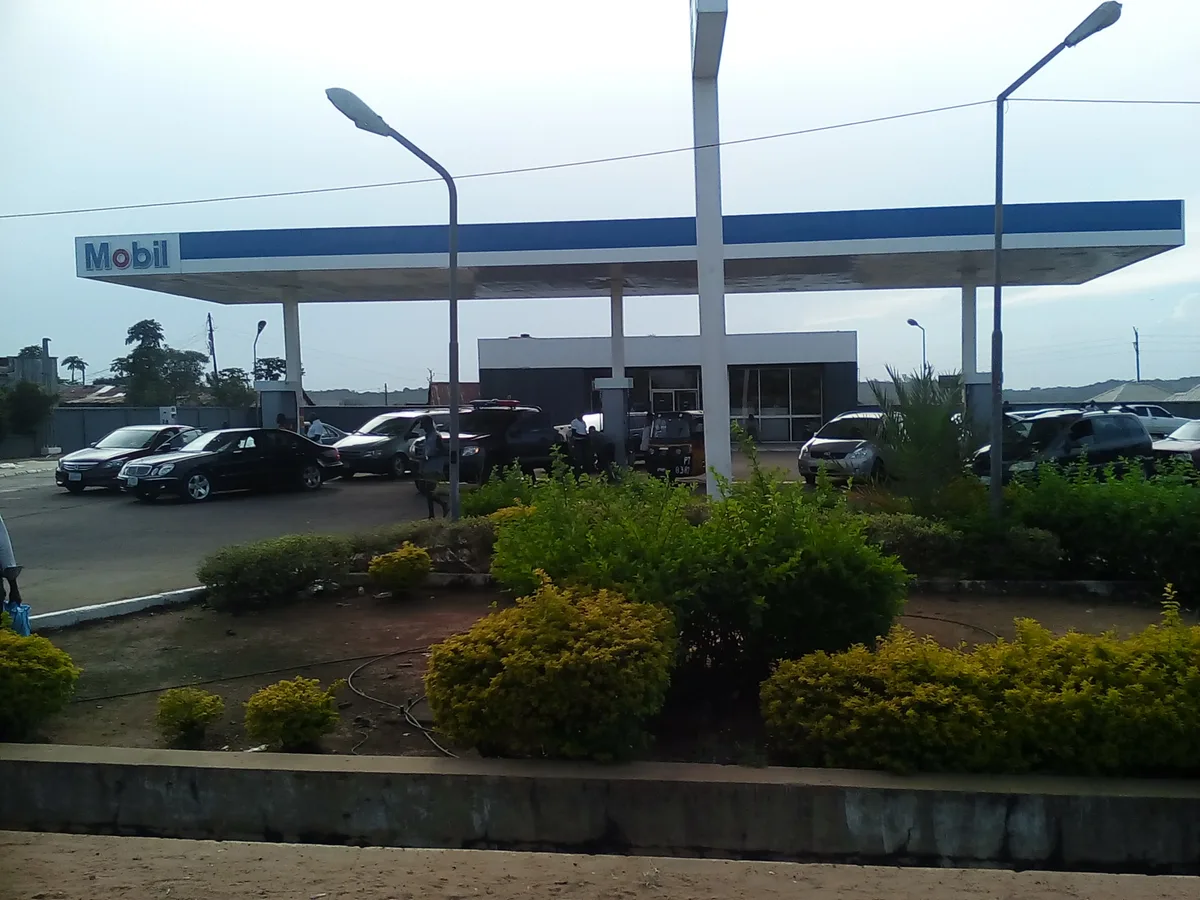 Mobil Filling Station — photo