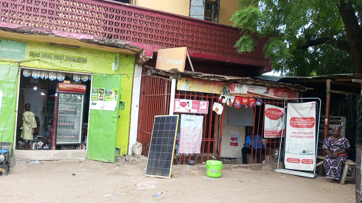 Baga road market — photo