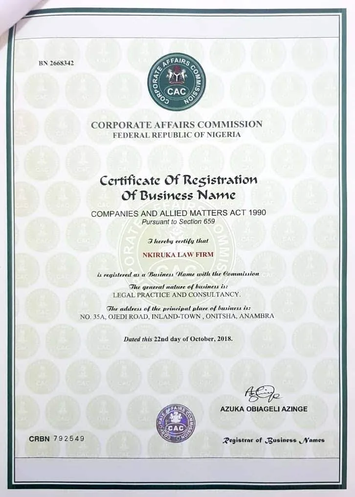 Nkiruka Law Firm — photo