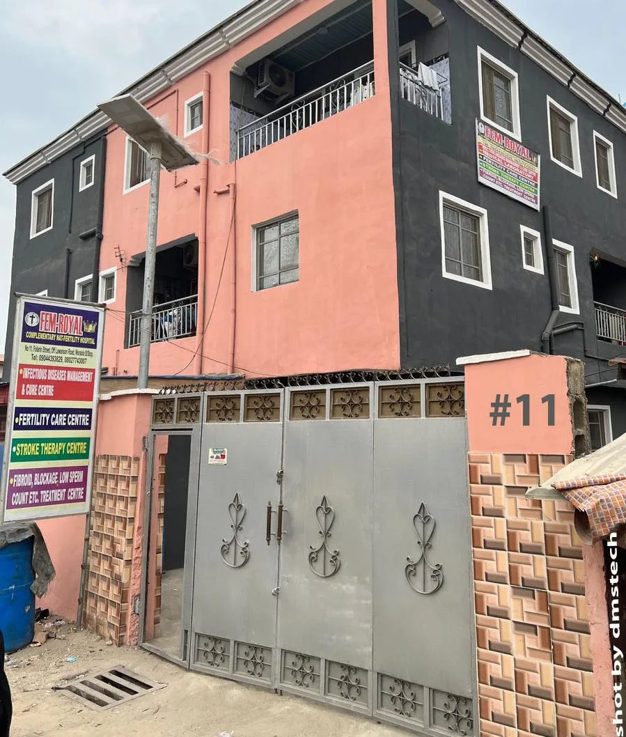 Fem-Royal Nat.Fertility Hospital in Surulere, Lagos. — photo