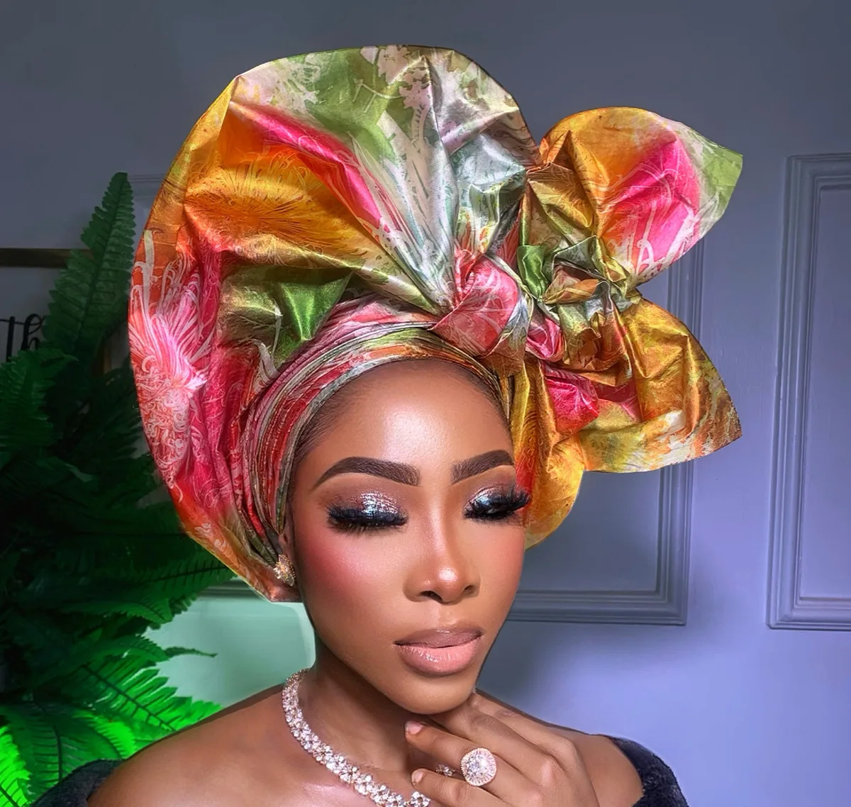 House of Ini | Bridal Makeup Artist & Gele Expert in Lagos — photo