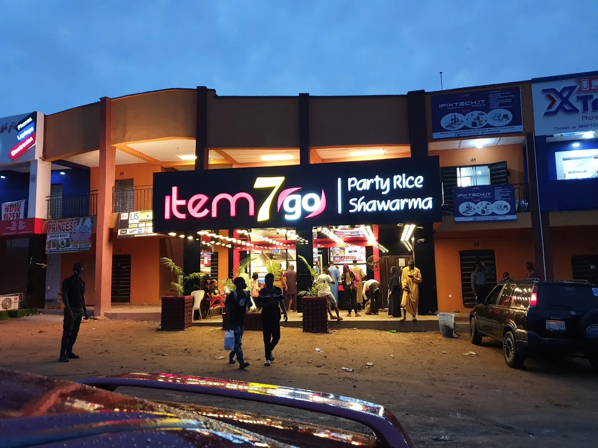 Yoruba Road Market Ilorin — photo