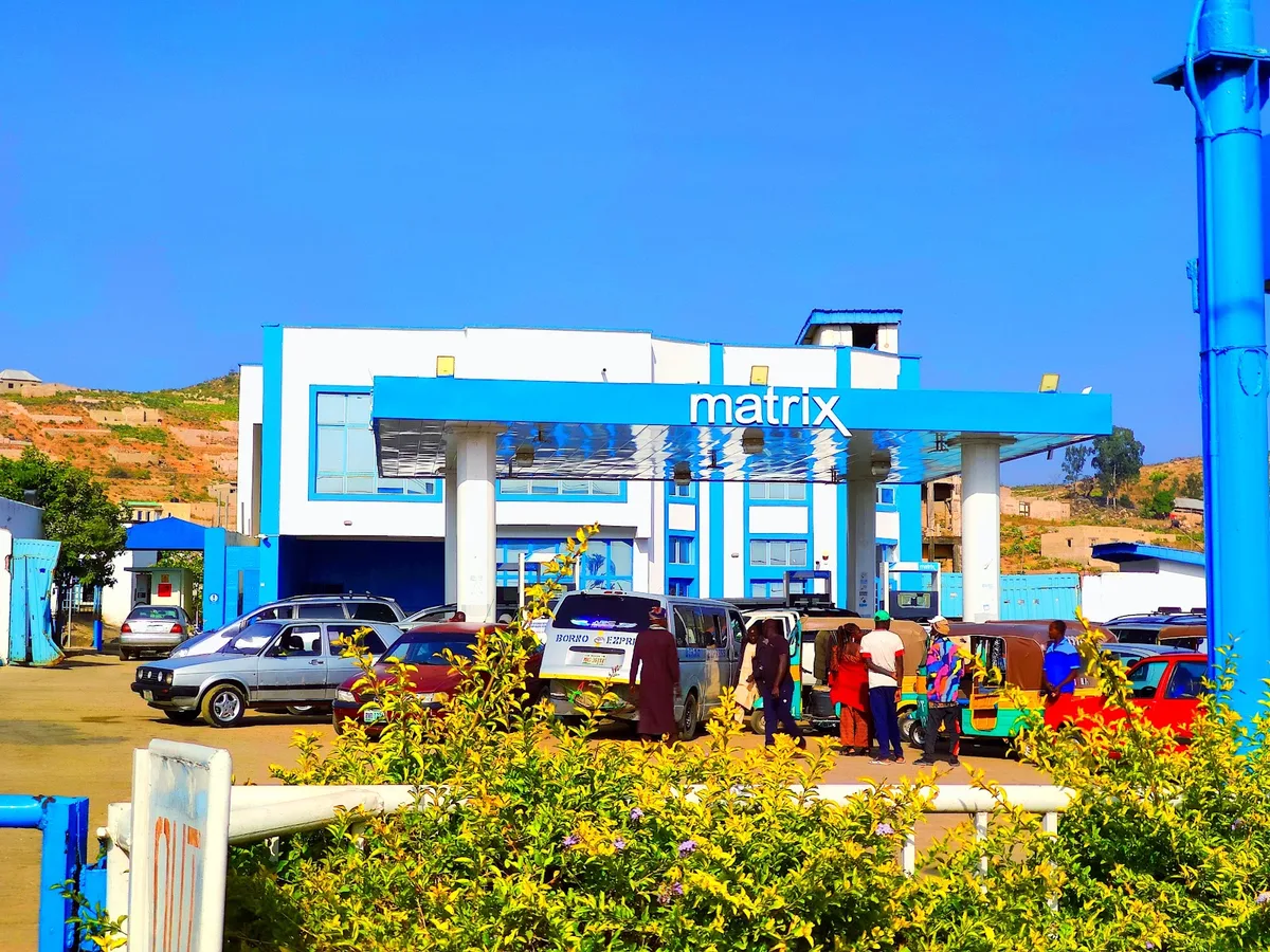 Matrix filling station — photo
