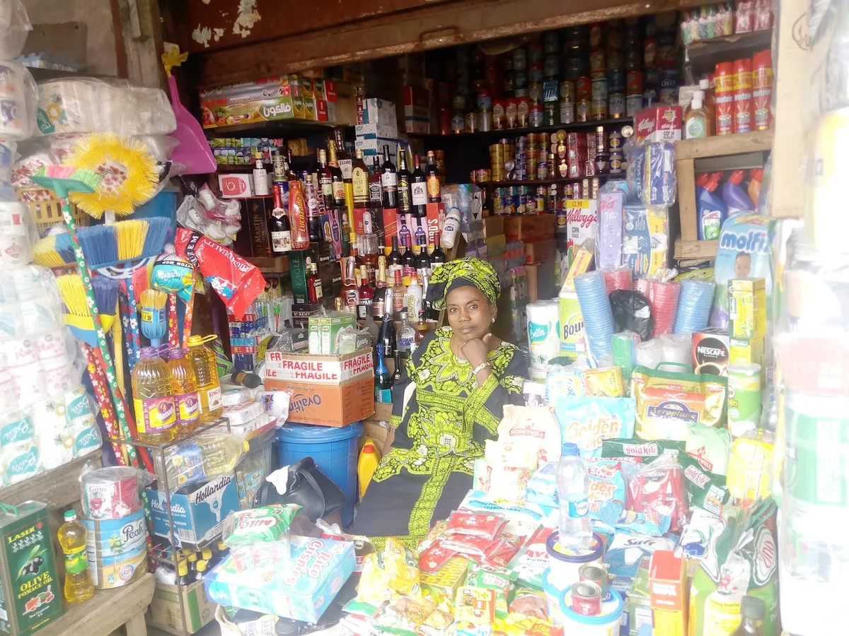 Sandgrouse Market plaza, lagos Island — photo