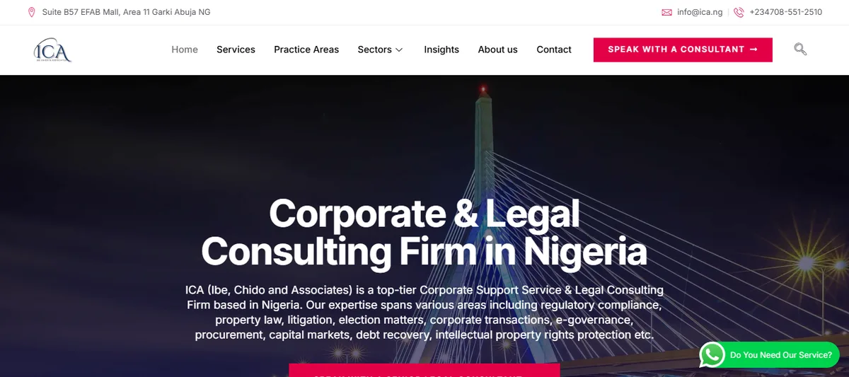 ICA | Corporate Law Firm in Abuja, Nigeria photo 3