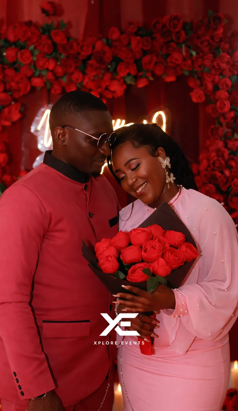Xplore events | Best proposal decorator in Lagos | intimate wedding proposal decorator in Lagos | surprise proposal decorator — photo