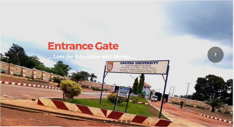 Caritas University, Amorji-Nike, Enugu — photo
