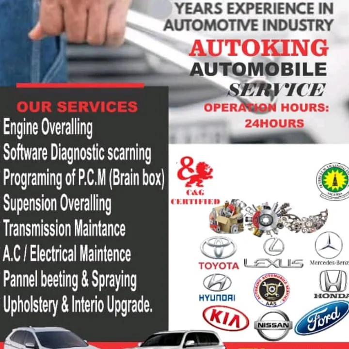 Autoking automobile service company — photo