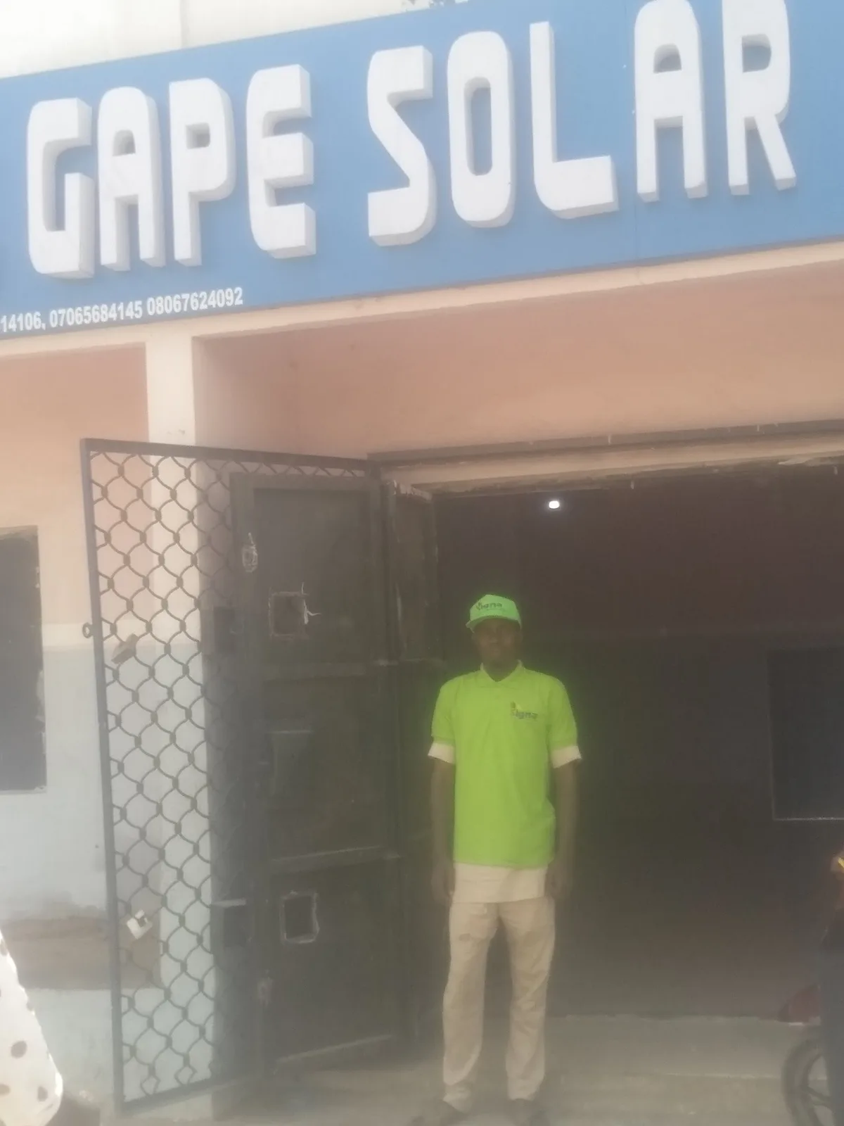 Gape solar energy — photo