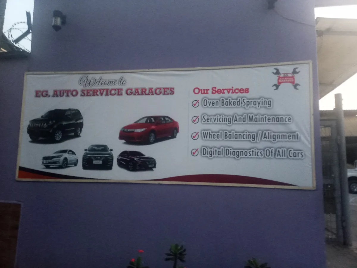 EG. AUTO SERVICE GARAGES — photo