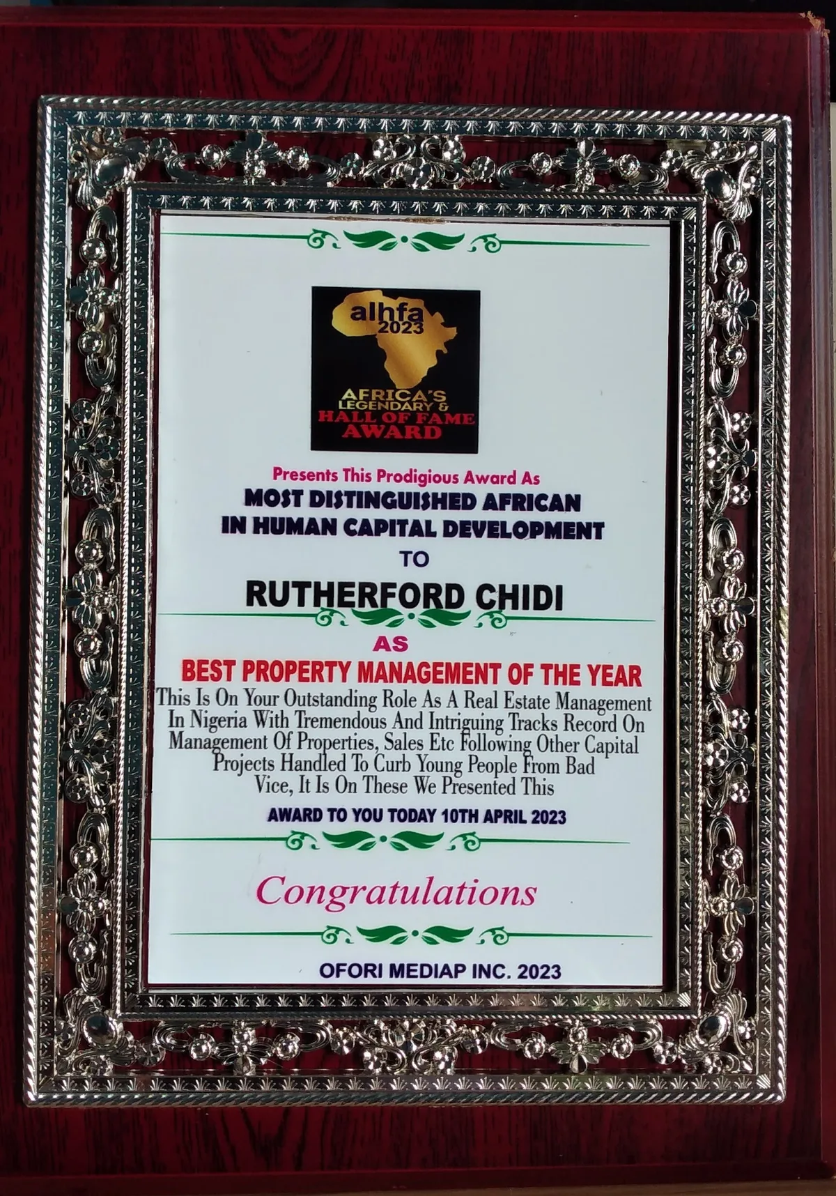Chidi Properties Limited cover photo