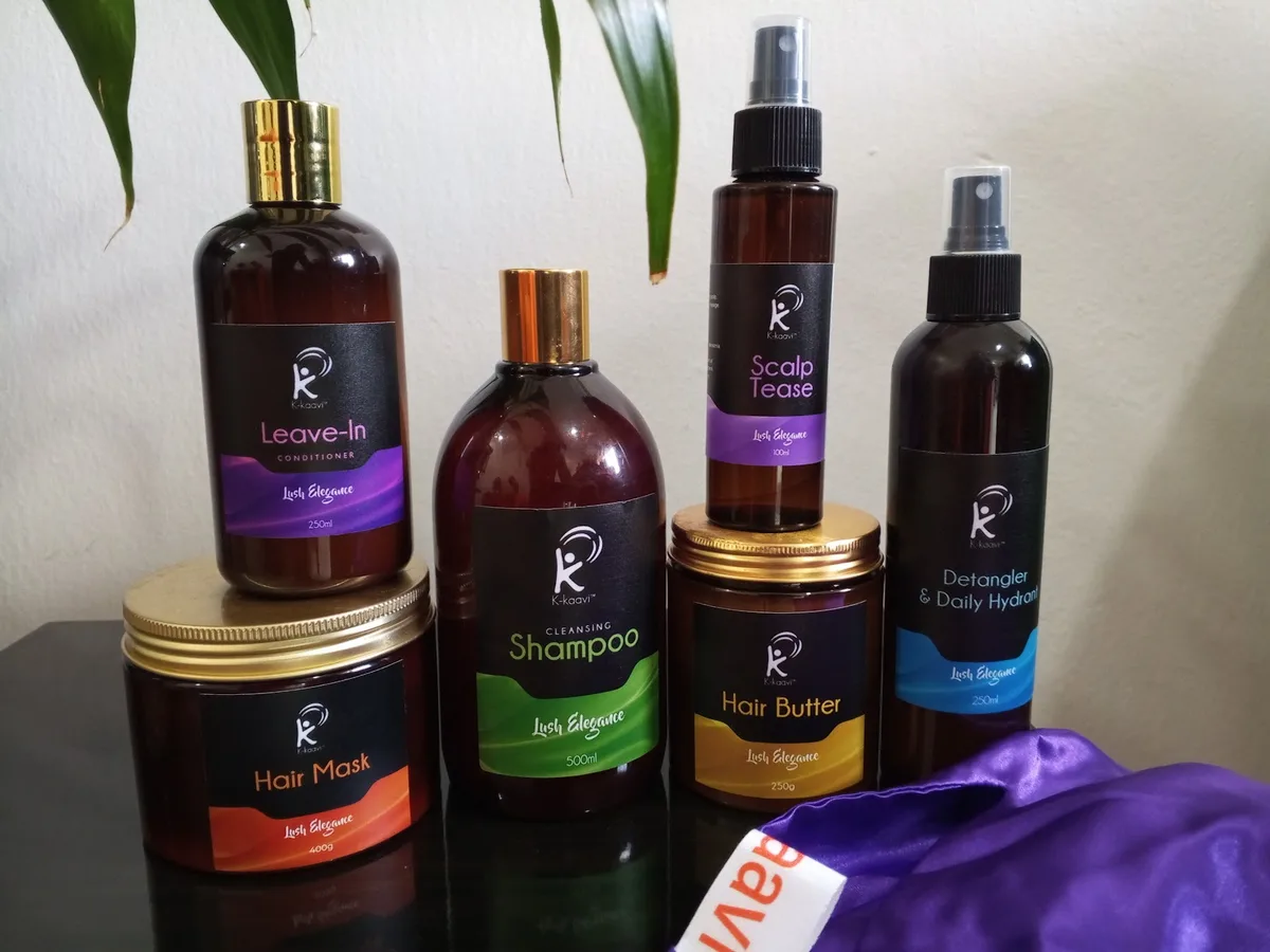 K-kaavi Beauty Shades Organic Haircare Products & Salon for Coily Hair — photo
