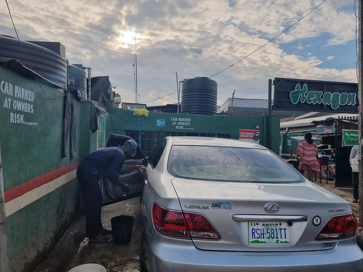Hexagon Car Wash — photo