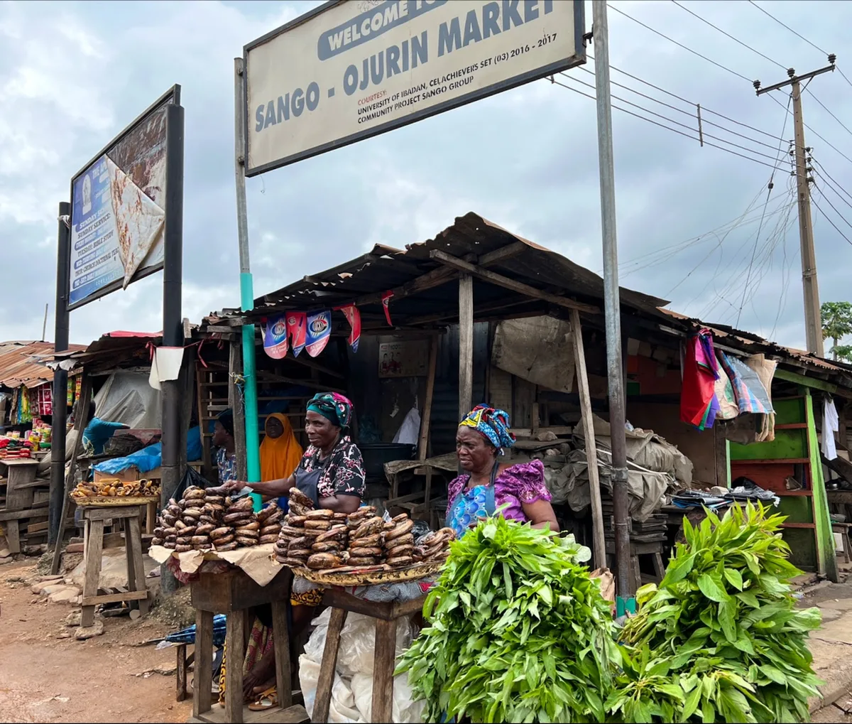 Sango Market Ibadan — photo